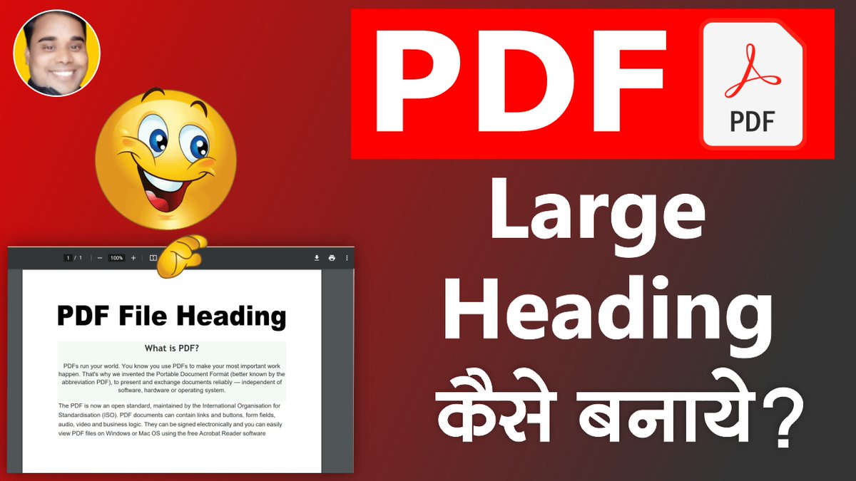 PDF File Me Large Heading Kaise Banaye 
Channel @BASICCOMPUTERHINDI
Visit Site - basiccomputerhindi.com
Visite Site - tubehindi.in
#basiccomputerhindi
#pdf
#pdffile
#pdftutorial