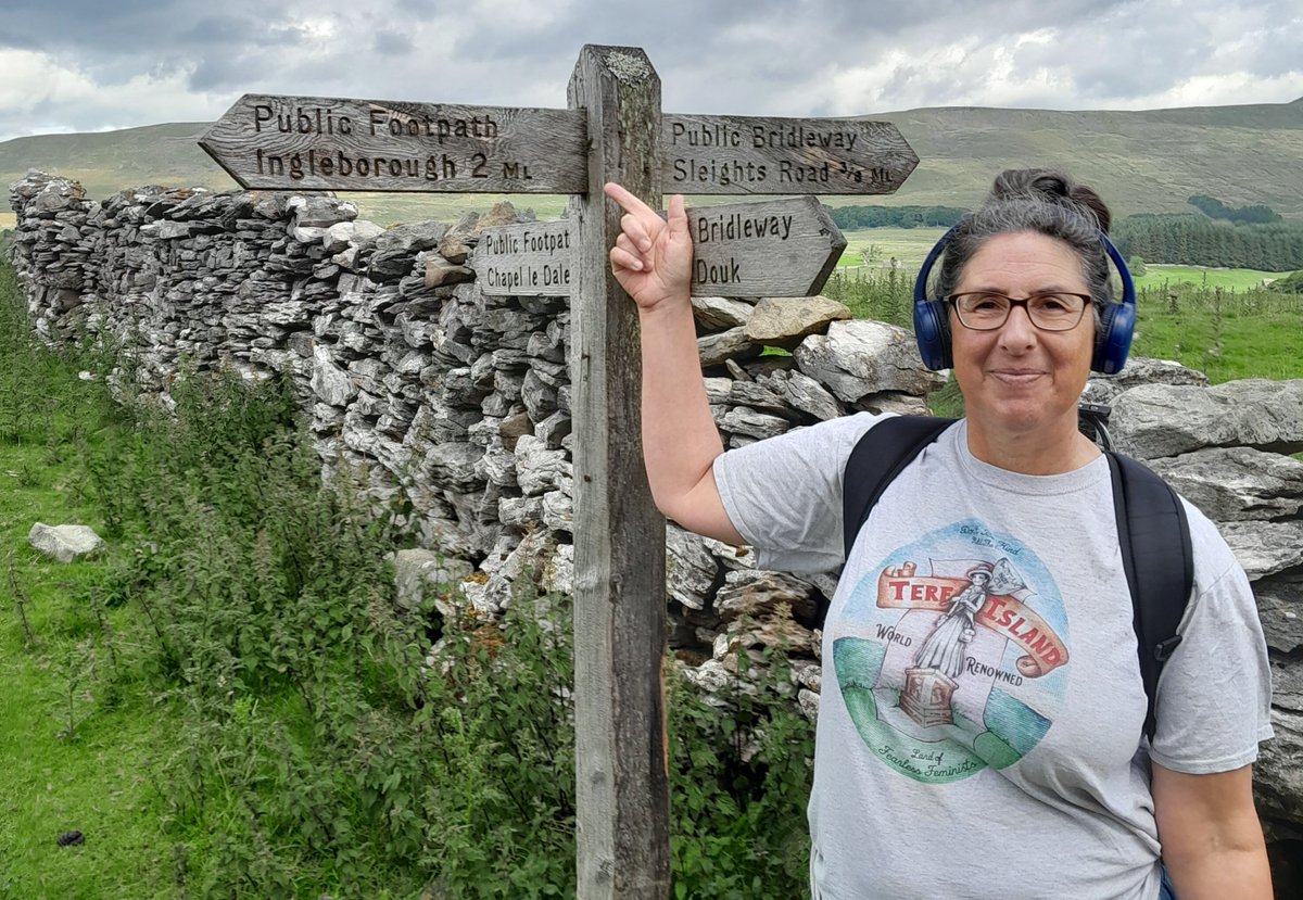 A woman in the Yorkshire Dales 🥰 @WomensRightsNet 
#GlobalWomensDay #RespectOurSex