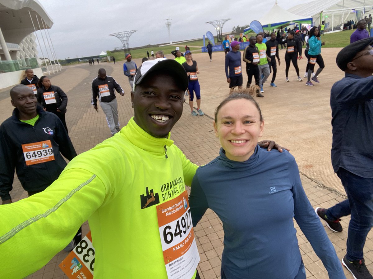 ckswara's tweet photo. Let’s do this  #StanChartNairobiMarathon https://t.co/T9RrLPfSmE