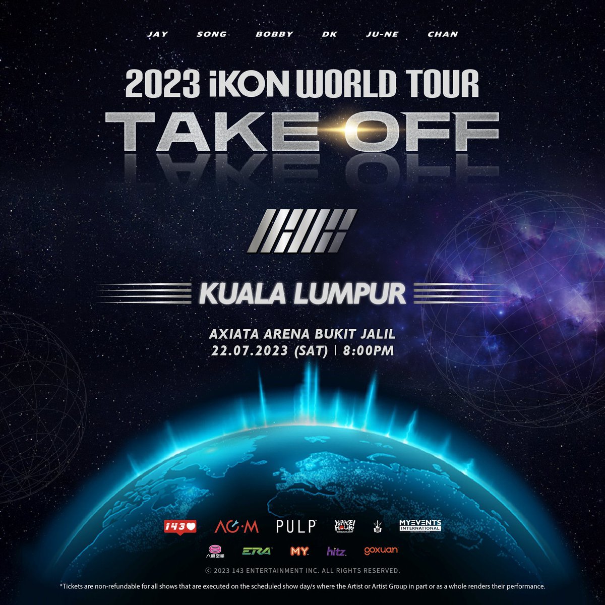 shuurang's tweet photo. 🎊 GIVEAWAY BY @shuurang 🎊

Prize : 
🎁 A pair of CAT 5 tickets to #iKONinKL  

How to join : 
1. RT and Like this tweet
2. Name one of iKON songs that you want to hear live in KL 

Note : Ticket will be given on the concert day 

Deadline : 15 July 2023 https://t.co/LcE5YUq8Ll
