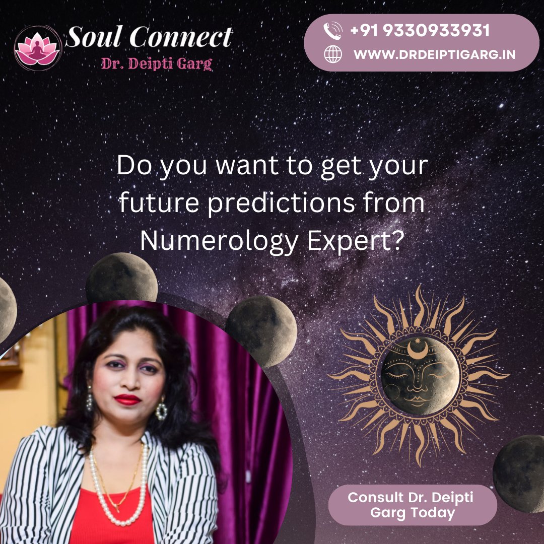 drdeiptigarg's tweet image. Unleash the Power of Numbers and Discover Your True Destiny! 🌟✨✨
drdeiptigarg.in/numerologist-i…
#NumerologyMagic #DivineWisdom #DecodeYourFuture #NumerologyReadings #DrDeeptiGarg #EnlightenedJourney #ManifestYourPotential