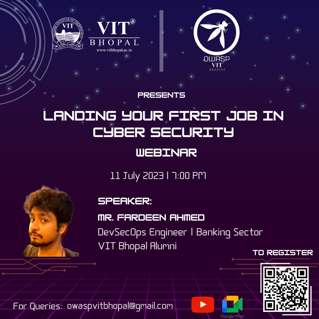 OWASP® VIT Bhopal (@OwaspVitBhopal) / Posts / X