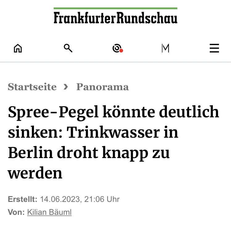 MontyDelMuro's tweet image. Tja.

#Trinkwasser #Berlin #Spree