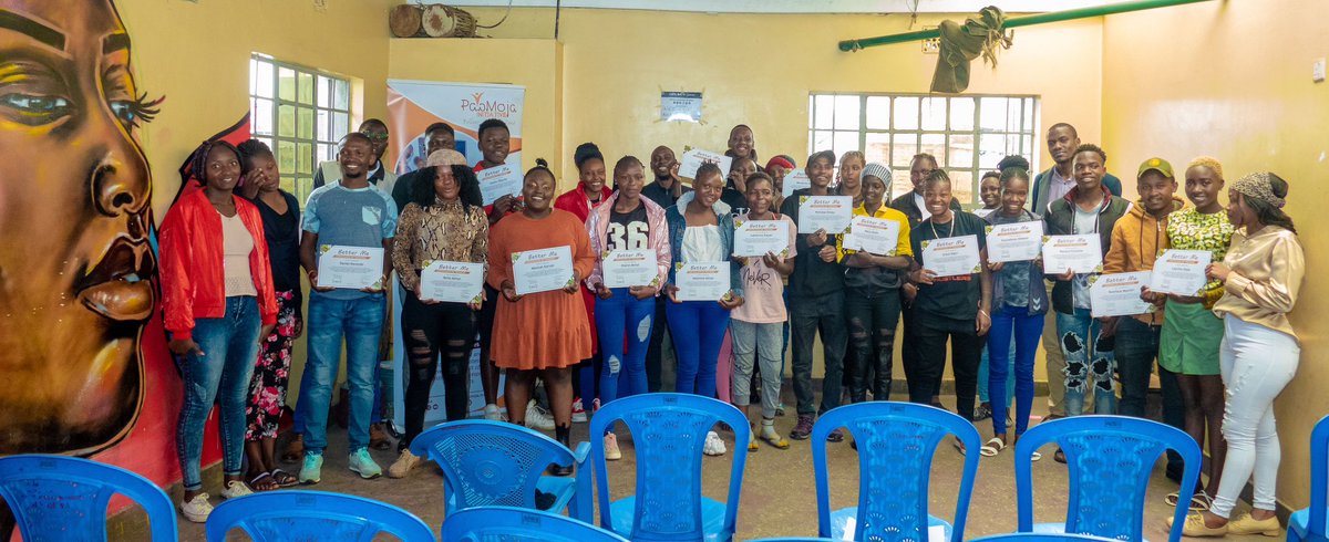 Mathare Slums Community Association MaSCA (@madeinmathare) on Twitter photo 🌟🎓Congratulations to all graduates of BETTER ME program!🎓🌟
The program aimed to equip participants with knowledge & empower them to lead a more aware and confident lifestyle, contributing to a better sustainable livelihood in their community.
<a href="/PaaMoja/">PaaMoja Initiative</a>
#Empowerment 🌟🎓Congratulations to all graduates of BETTER ME program!🎓🌟
The program aimed to equip participants with knowledge & empower them to lead a more aware and confident lifestyle, contributing to a better sustainable livelihood in their community.
<a href="/PaaMoja/">PaaMoja Initiative</a>
#Empowerment