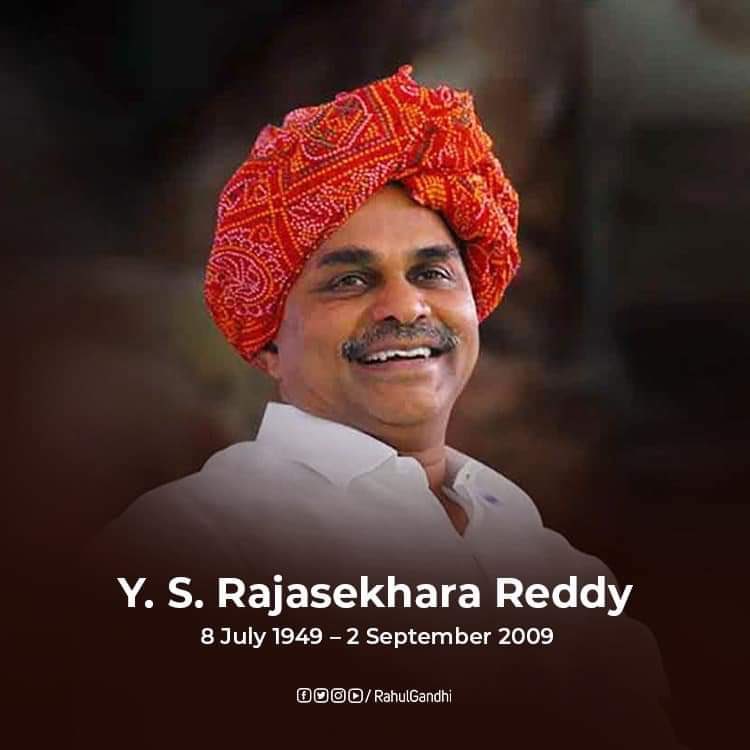 My tributes to senior Congress leader and former Chief Minister of Andhra Pradesh, YS Rajasekhara Reddy ji, on his birth anniversary.   

He was a visionary leader who devoted his life to the betterment of the people of Andhra Pradesh. He shall always be remembered.