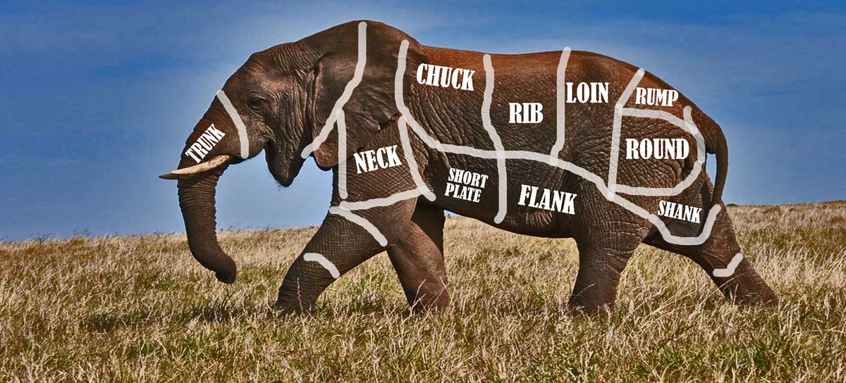 CLCTVR's tweet image. Here’s how to plan and deliver your project without a project management certification: just imagine that you have to eat an elephant, and follow these steps.
smpl.is/74fpg
#projectmanagement #projectplanning #projecttips
