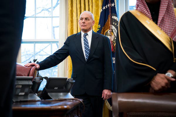 Breaking, regarding John Kelly, Peter Strzok, and Lisa Page: According to a sworn statement, submitted under penalty of perjury by Trump’s former White House chief of staff John Kelly, Trump openly discussed the possibility of illegally using the IRS and other federal agencies as