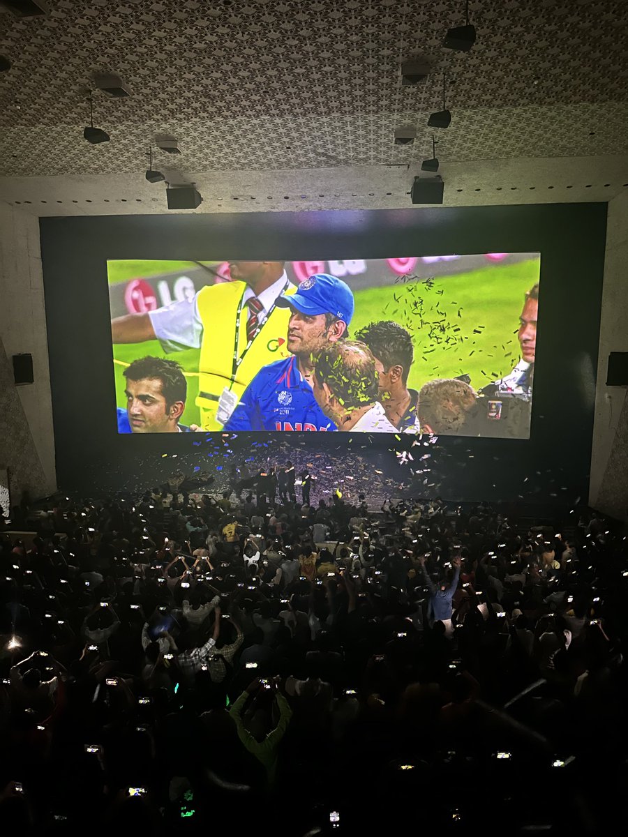 CricCrazyJohns's tweet photo. Fan base of MS Dhoni in Telugu states.

MS Dhoni - The Untold Story was re-released on his birthday and it was a huge success. https://t.co/AbJJMis3lI