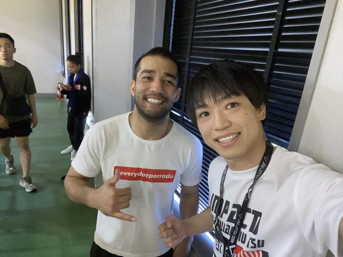 EnjoyBjjLife's tweet image. 東京に行く楽しみが出来ました(*´ω`*)
@syoyabjj 
@jiujitsu270 
#柔術 #ibjjf #jbjjf