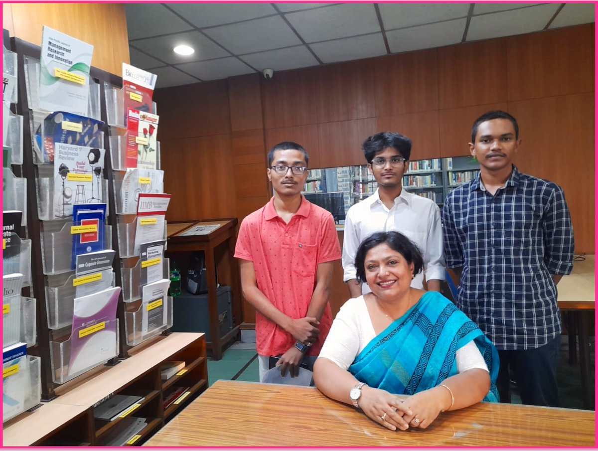 PriyaSenguptaIN's tweet photo. New #BBA &amp; #MBA students ! New #learning journey ! Mutual #responsibility of a #lifetime :) Cheers !!!

#JU #JadavpurUniversity 
#BBA2023 #BBAadmission #BBAadmission2023
#MBA2023 #MBAadmission #MBAadmission2023 https://t.co/CDpR2KKpL6