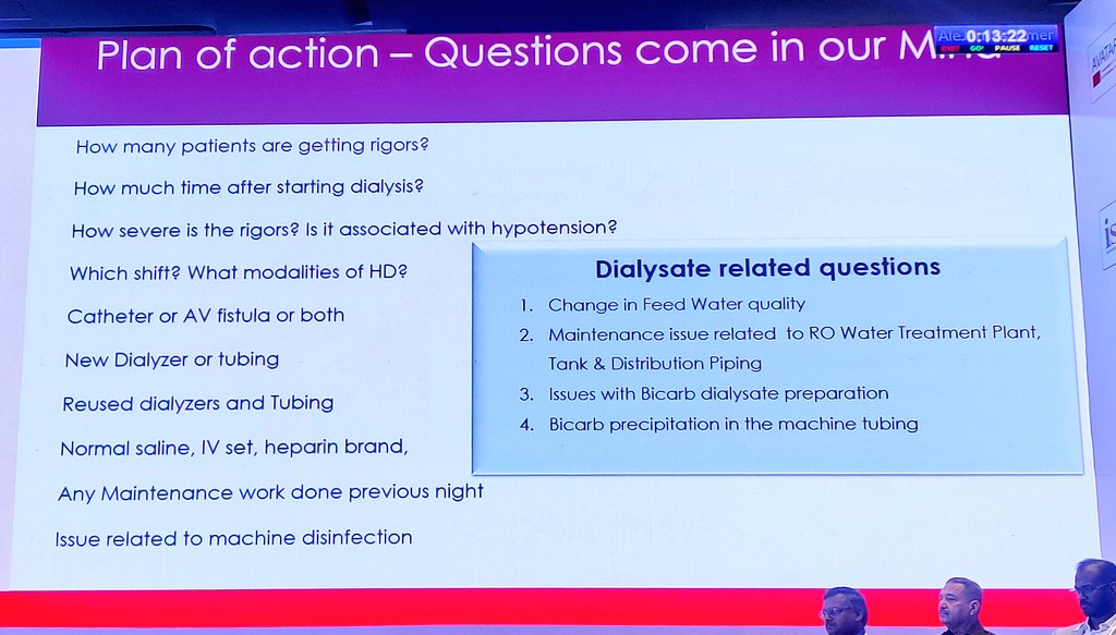LangoteAmit's tweet photo. Dialysis Rigors - Check list
@rajkbasudeo speaking at #NSW23
#NephAVATAR https://t.co/yP8ZOhbQ1W