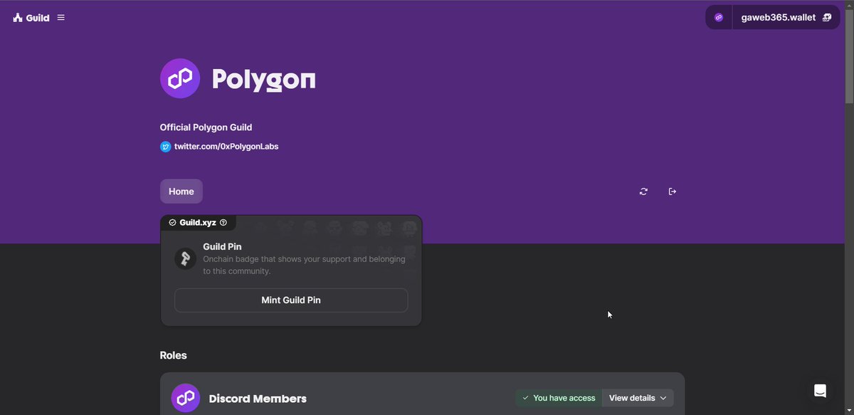 GACryptoO's tweet image. 🥁 Grab Polygon #zkevm Guild Roles 🥁

👉🏻Join guild here: guild.xyz/polygon

👉🏻Claim Badges via @wiw_io: app.wiw.io/profile

📌 NOTE: you need #PolygonID App to scan &amp;amp; Claim the badges: play.google.com/store/apps/det…

🧵Our Thread on #PolygonzkEVM: 

🎞…