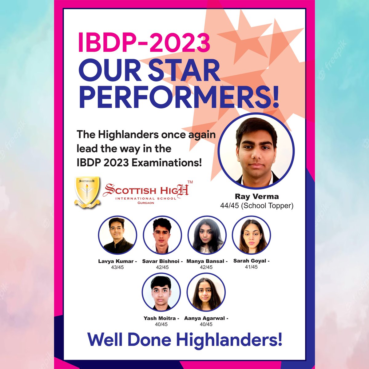 scottish_school's tweet image. The Highlanders once again lead the way in the IBDP 2023 Examinations! 

Well done Highlanders!

#IBDP2023