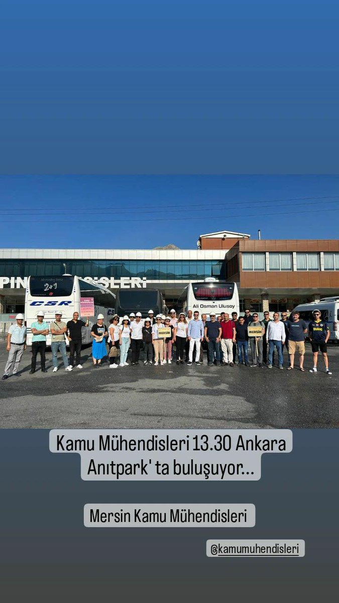 #KamuMuhendisleri Ankara Anıtpark' ta buluşuyor. 
#KamuMuhendisleriBulusuyor 
#KamuMuhendisininMagduriyetineSon 
#KaMUhendisineAdalet