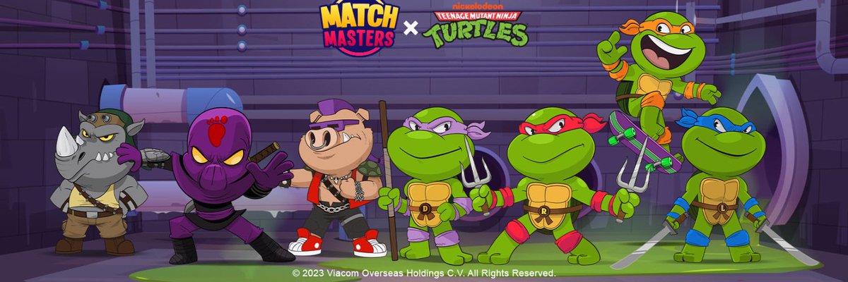 skreemus's tweet image. You know I gotta play @go_matchmasters 
with the #TMNT event. 

#Matchmasters #TMNT