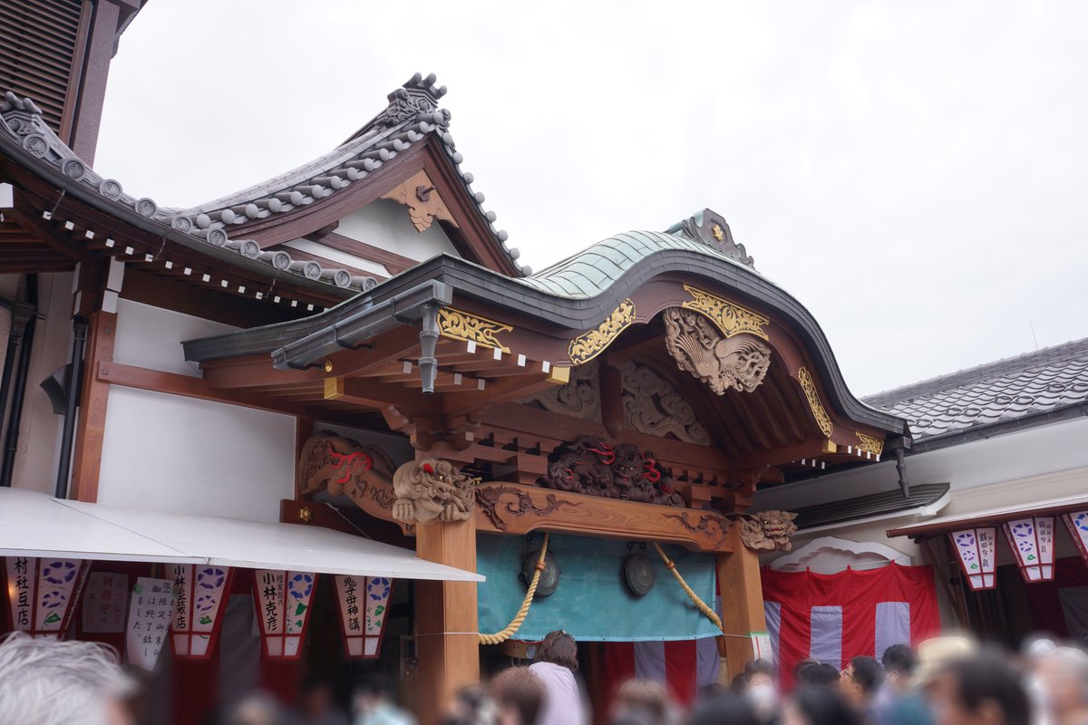 kashimu_HAMA's tweet photo. 入谷朝顔祭りに寄って来ました。
午前中には朝顔や入谷鬼子母神限定御朱印が終了していました。4年ぶりのお祭りに皆出足が早いようでした。
#NEX_7 +SEL1855 https://t.co/sSSziUD1fs