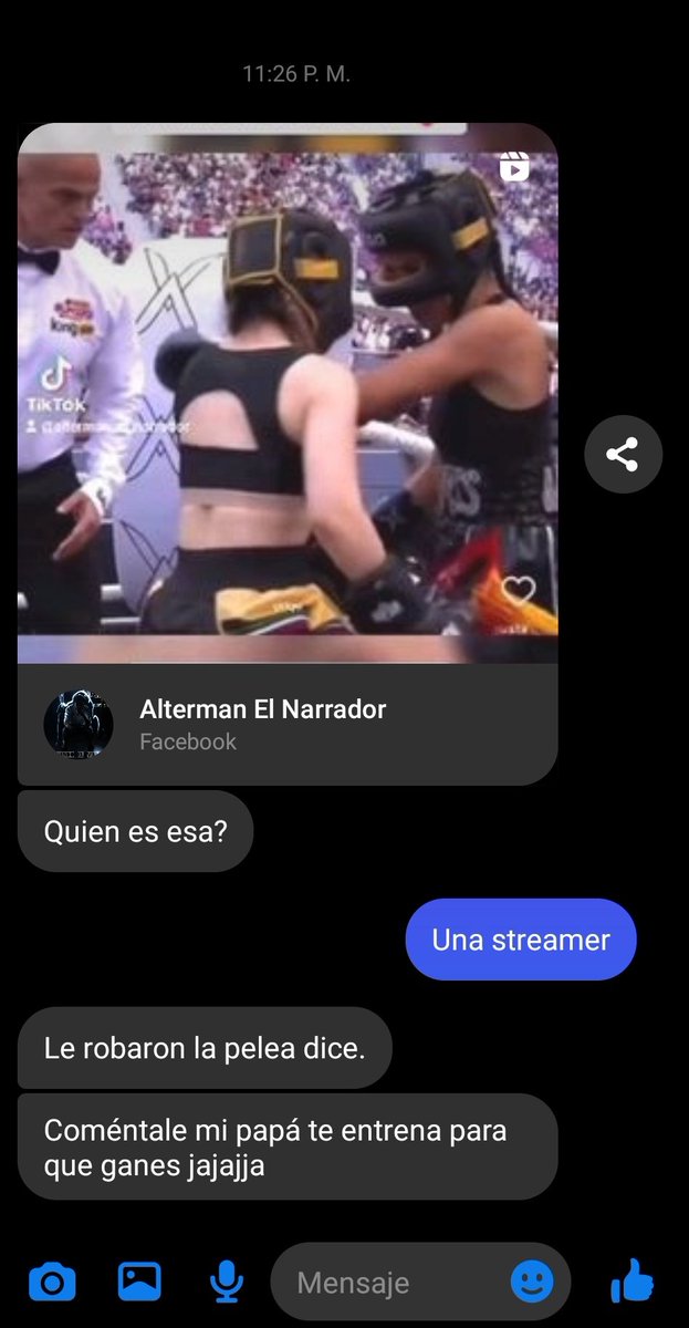 DanelyIdk's tweet photo. Jajjajajaja (mi papá es entrenador de box) mi papá está a favor de RiversGG y ni la conoce 🥳❤️‍🩹 @samyriveratv #LaVelada3 #Riversgg https://t.co/SyeZsu2zp9