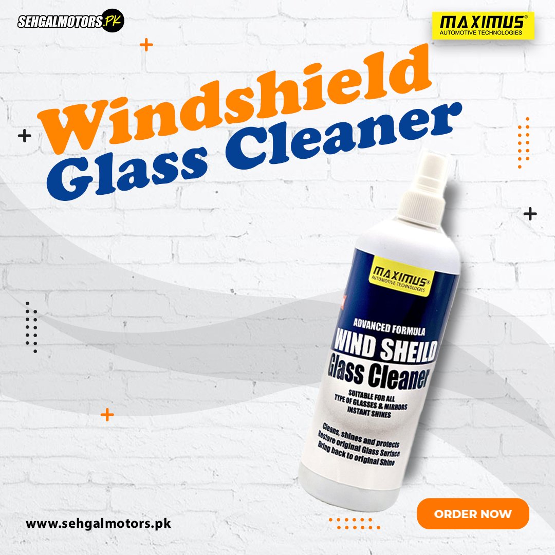 SehgalMotors.PK on X: Maximus Windshield Glass Cleaner ✓ Shop Now:   ✓ Call : 03111222357 ✓ WhatsApp:   ✓ FREE SHIPPING + 7-Days Easy Return! ✓ Branch  Location