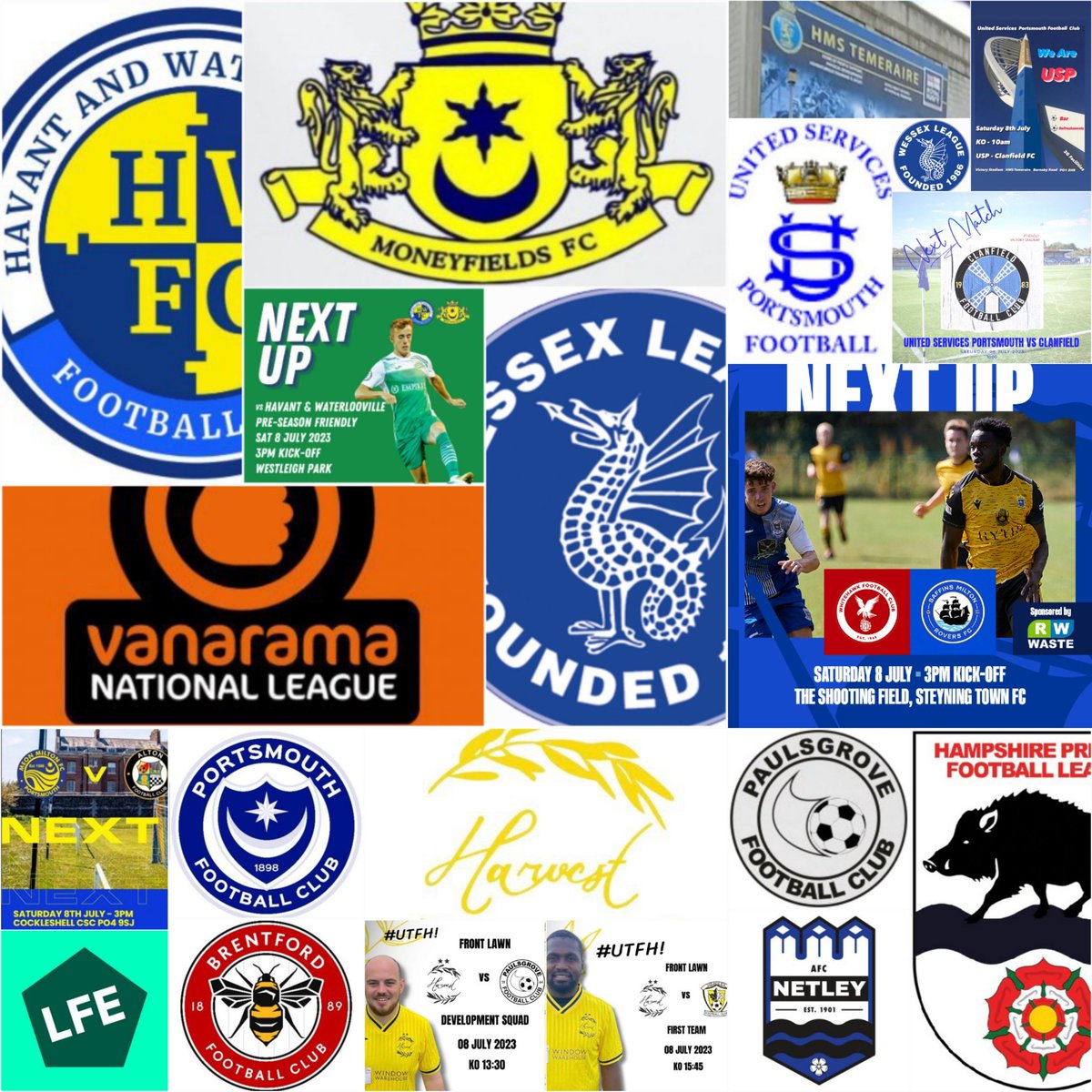 Pompey_Football's tweet photo. ⚽️ Sat Matchday ⚽️
     #PreSeason

Solid 1st week.. plenty more coming 👏

@MONEYFIELDSFC (a)
@BMRFC (a)
@usportsmouthfc (h) 10.0am
@PompeyAcademy (h)
@PaulsgroveFC (h)
@FCMeonMilton (h)
@FcHarvest (h) 3.45pm +
#HarvestDevs v #UTGRes 1.30pm both at @FrontLawnHFA

#allthebest 👍 https://t.co/plqNtjf9Q2