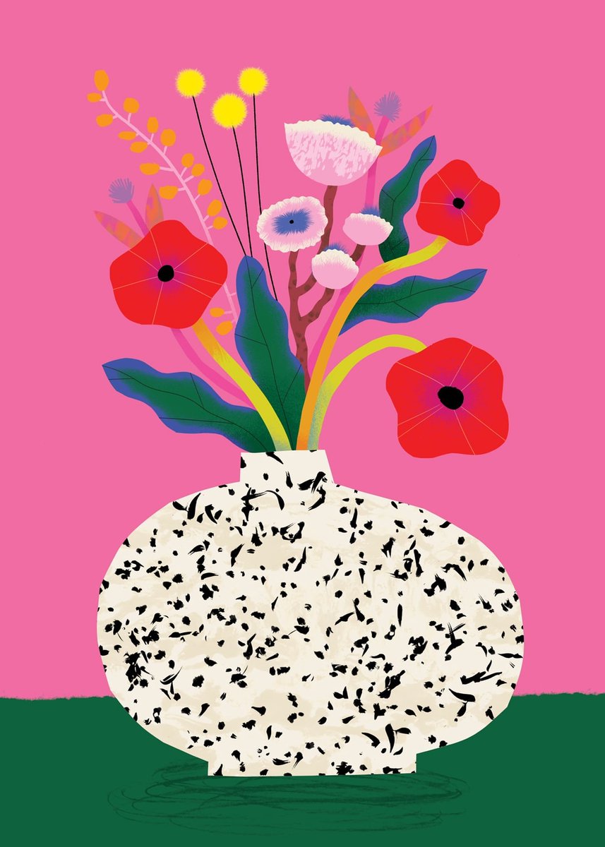 And finally, the last one in the series. Sooooo much fun making these.

sunnybeast.com/collections/ne…

#flowerillustration #illustration #plantillustration