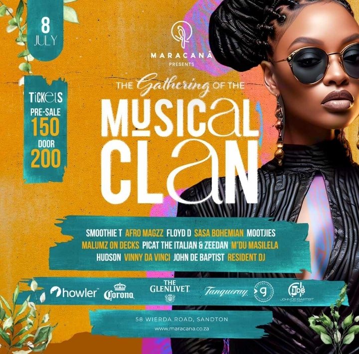 TaX_Ndika's tweet photo. Today's memo!!!
Make sure you get your own tickets or book a table.
Tickets are still available at Howler
#GOTMC #MaracanaSandton https://t.co/1KHxGIv0Ve