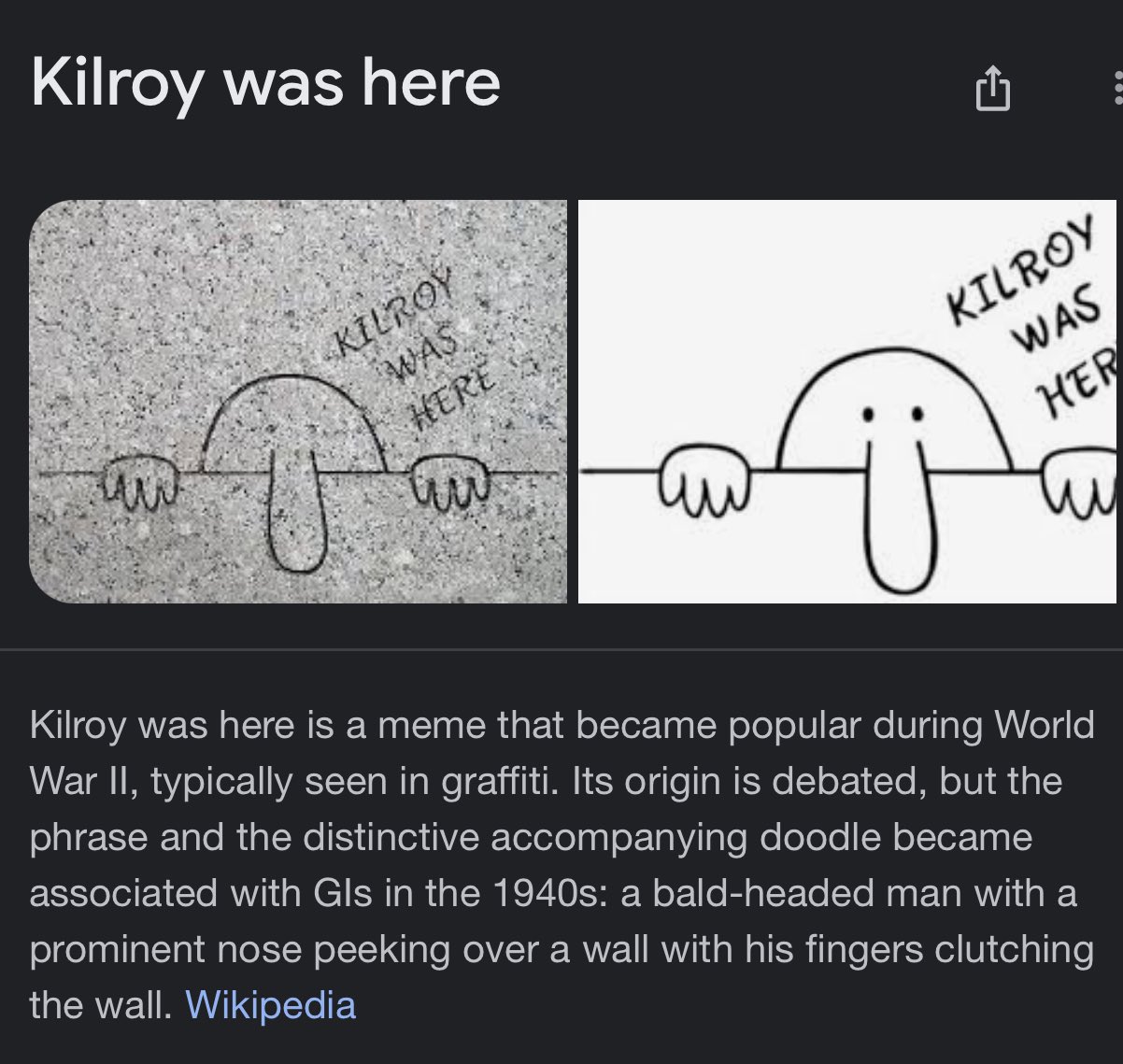 Kilroy was here - Wikipedia