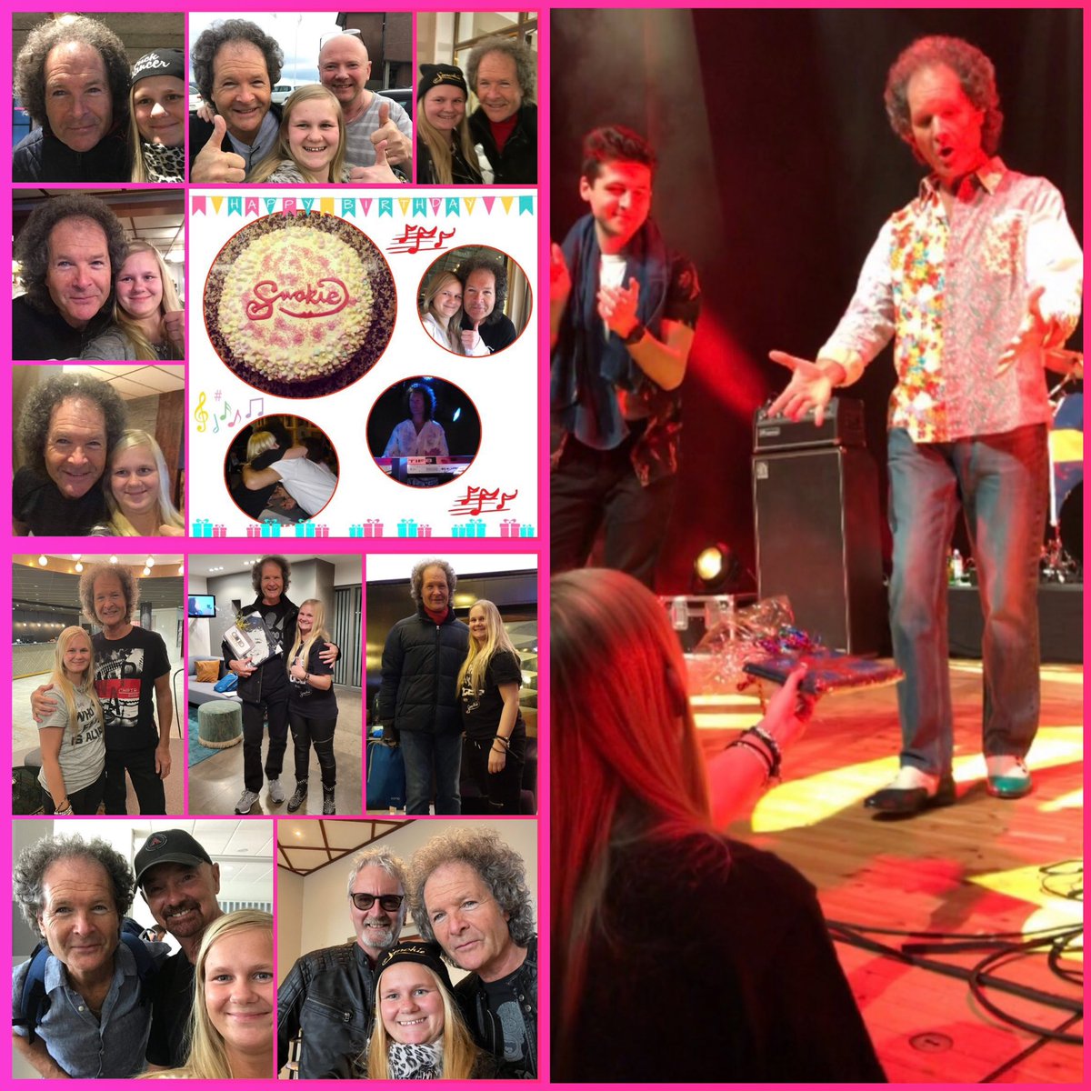 LottaMedling's tweet photo. 🎉💝Happy Birthday Martin, have a Nice day!🥳💞🎊@MartinBullard @Smokie_music https://t.co/pREExv5DgU