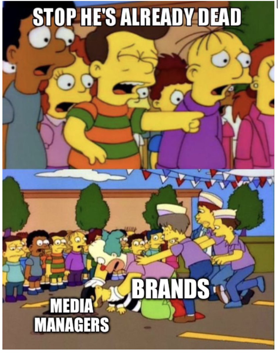aakashrathi7's tweet photo. Took 24 hours for my client to ask me to add engagement on Threads as a KPI. 24 F**king Hours. Advertisers lead a sad life. https://t.co/3QBg4svwf3
