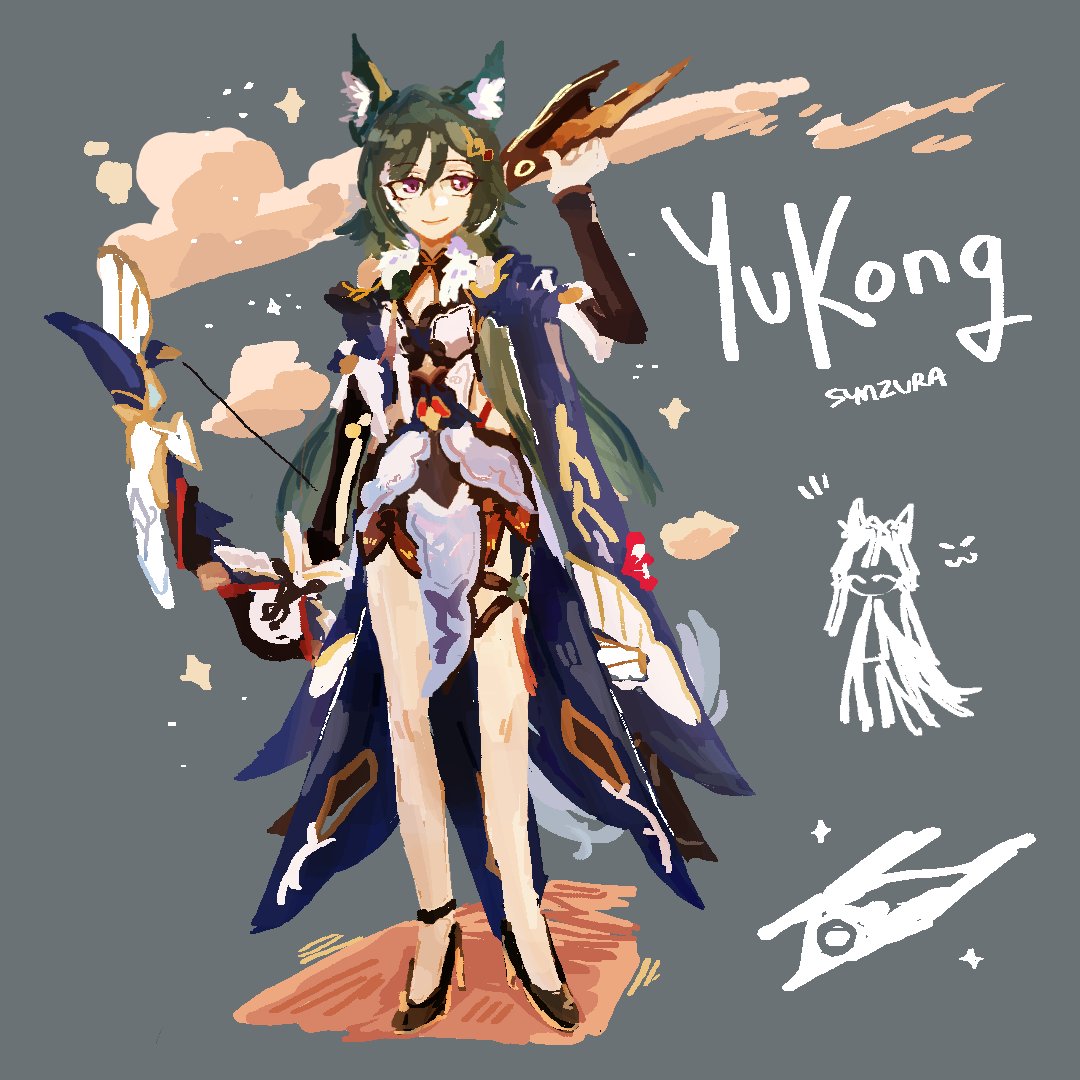 synzura's tweet photo. Yukong from Honkai Star Rail! 
🦊🛩️✨
`
|
`
#art #sketch #sketches #illustration #illust #digitalart #drawing #drawings #Yukong #HonkaiStarRail #StarRail #character #characterart #doodle #doodles #honkaistarrailfanart #fanart #hsr #yukonghsr #characterillust #artwork https://t.co/3JS6C9eV3D