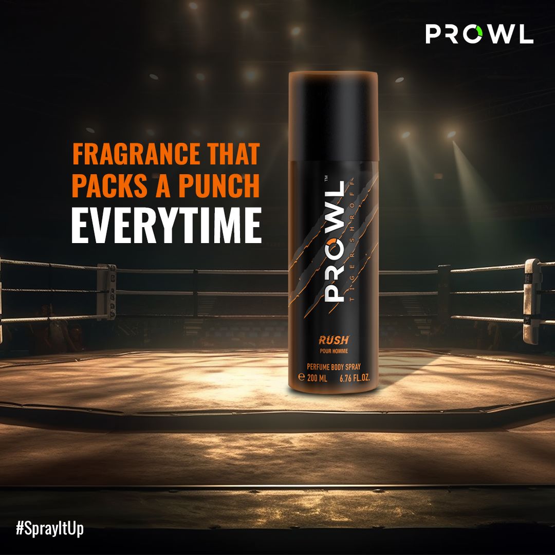 Knock them down with the irresistible power of PROWL deodorants. 💪 Try now 🛒 ( Link in Bio) #prowl #mensfragrance #mensdeodrant #tigerjackieshroff #deodrantoftheday