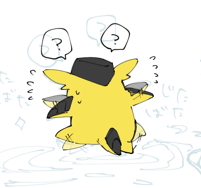 どたばたするむちウィグ 