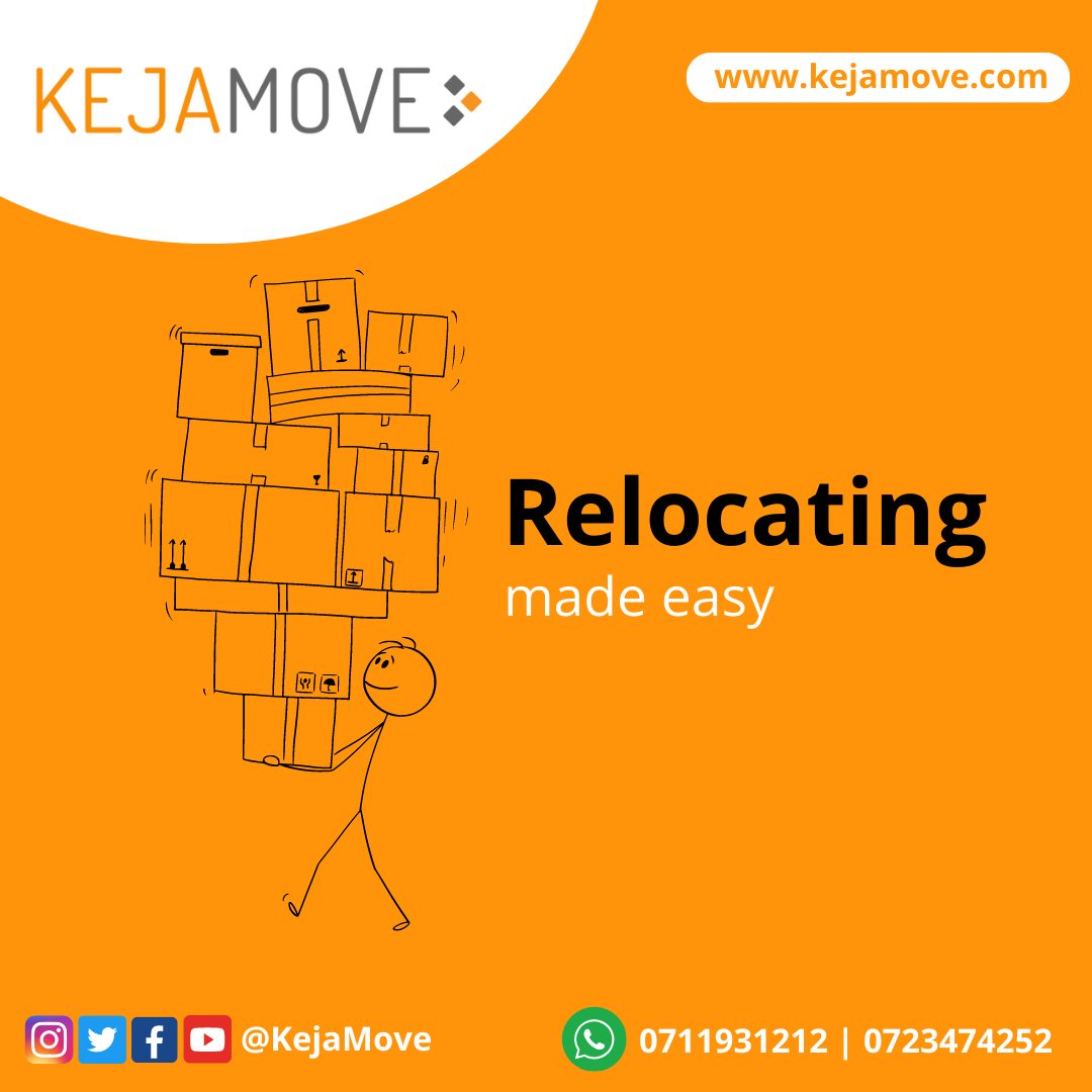 kejamove's tweet image. 🔑 The key to a successful move is proper planning.KejaMove's experts will work closely with you to create a customized moving plan,tailored to your unique needs and requirements.
Get a free quotation here 👉 kejamove.com 
#KejaMove #CustomizedPlanning #SuccessfulMove