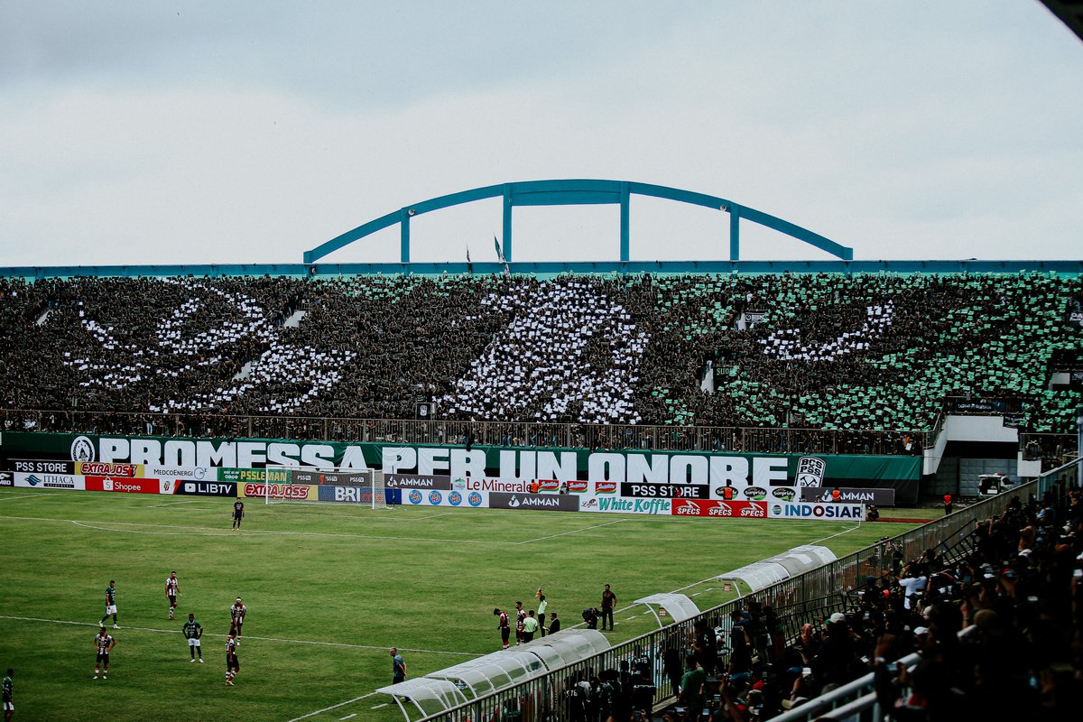 BCSxPSS_1976's tweet photo. PSS Sleman vs Persis Solo | 7 Juli 2023

From the Eagle's eye, we can see the confidence and courage to strike down the opponent in any situation. Promessa per un onore! https://t.co/JomfGrS3IH