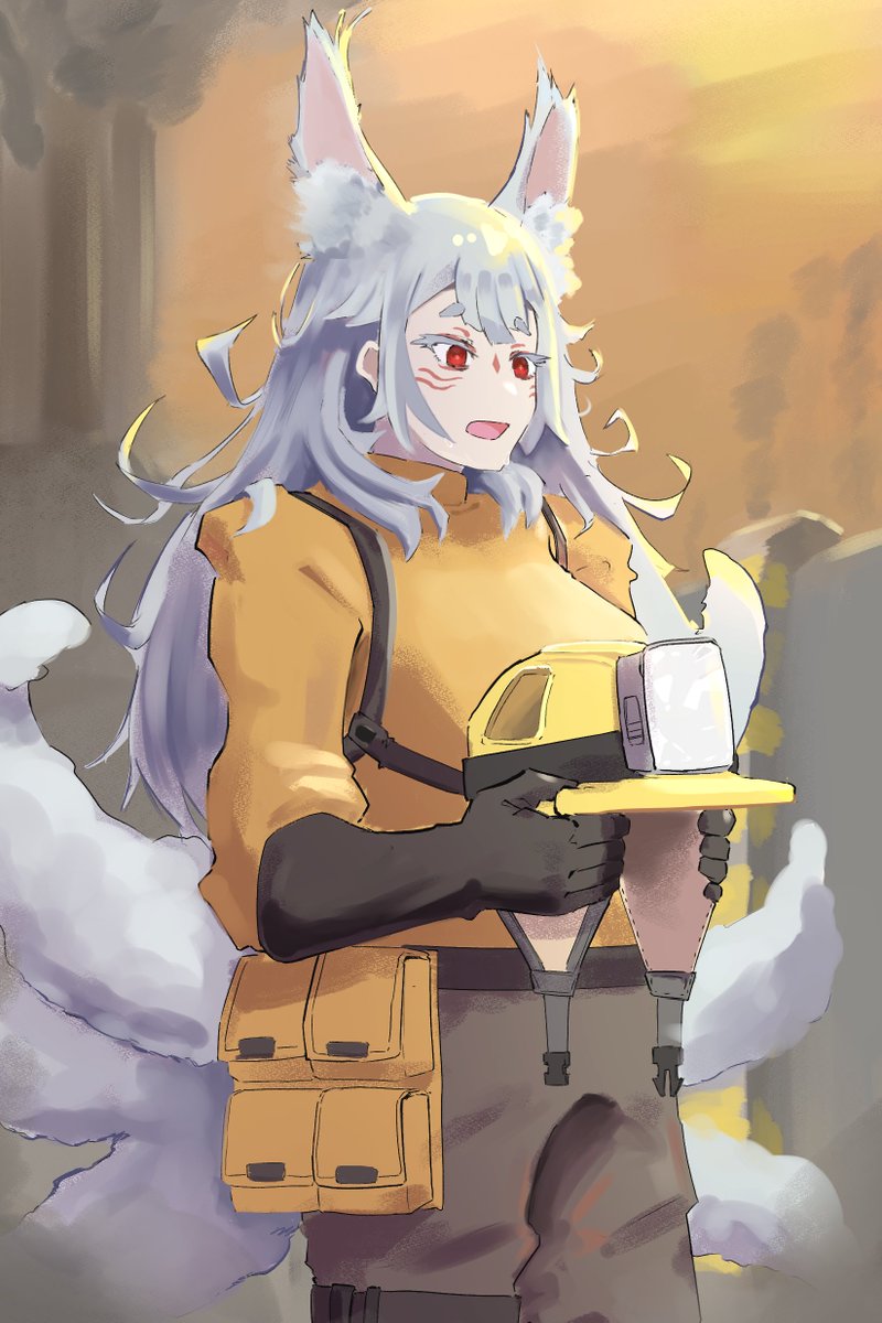 #KosakaDraw 
I should've released it when fox mom played factorio.
I'll miss you so much, and thank you for one big last stream ❤️❤️❤️