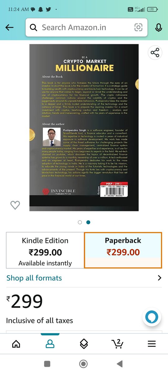 MugaonkarSb's tweet photo. @pushpendrakum Instant bay book https://t.co/KOCCQUsk7M