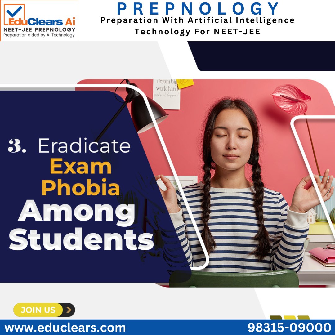 EduClears's tweet photo. Self Study is very important for better preparation.
For NEET-JEE Preparation visit: https://t.co/yUJx4Oy4dN
or Call 9831509000
Follow Educlears for more content.
#NEET #JEE #examprep #education #educationtips #educlears #prepnology https://t.co/gHv8WneBug