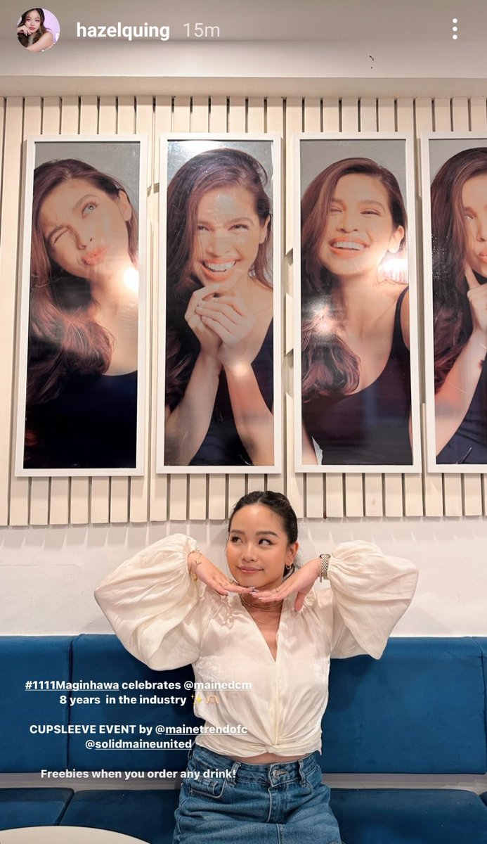 MAiNETrendOFC's tweet photo. Thank you so much Ms. @HazelQuing and @mommyhaidee for accommodating us. π«Ά
#MainEight
@mainedcm #MaineMendoza https://t.co/31cmQdSEac