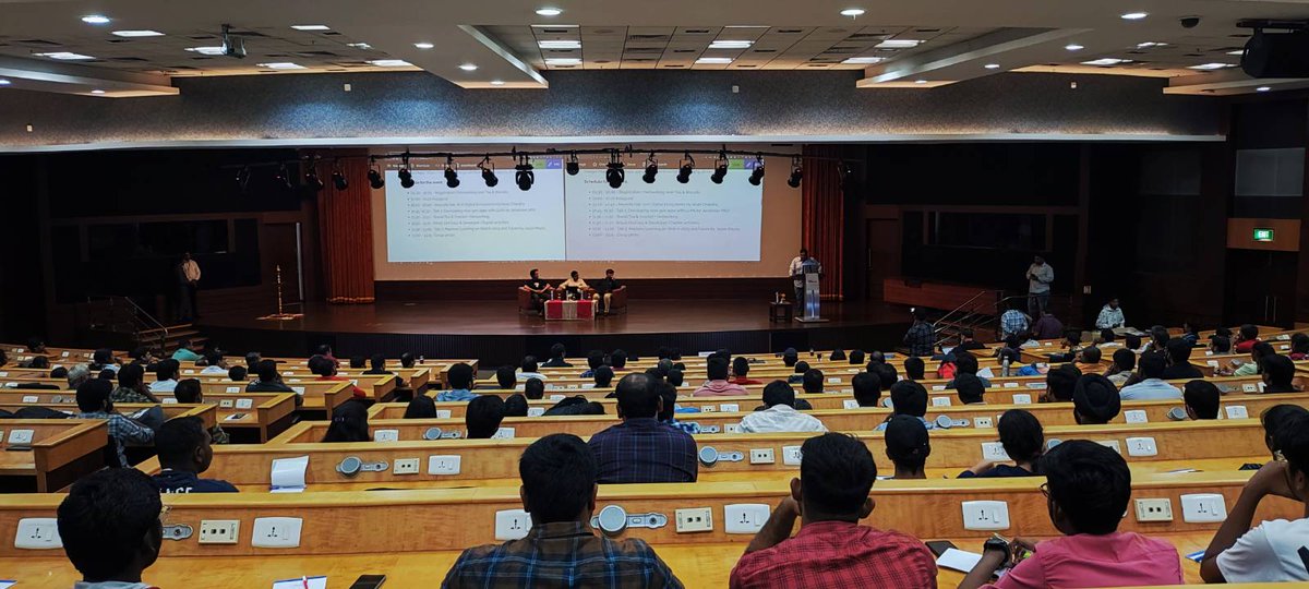 saiicastic's tweet photo. We are presently captivated by Janakiram MSV's presentation at the #DevDaysHyd, as he explores the realm of next-generation applications powered by Language and Learning Models (LLMs), Glad to be a part of @SwechaFSMI
#Swecha #DevDaysHyd #LLMs #NextGenApps #AITechSummit https://t.co/DwUmGSYtjD