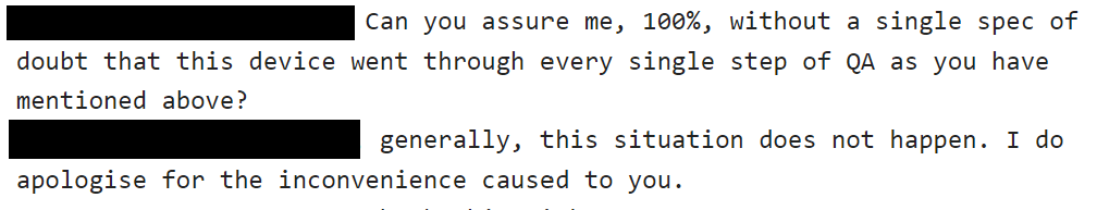 shalinbs92's tweet photo. (6/7) Such an egregious mistake should set off quite a few alarms but the response I got left me speechless…. This “GENERALLY” does not happen. Which implies this has happened before and google is definitely aware. https://t.co/ZOGjsvlTHI