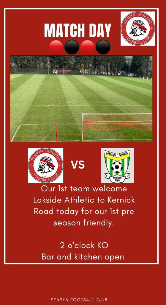 penrynathletic's tweet image. Pre season friendly