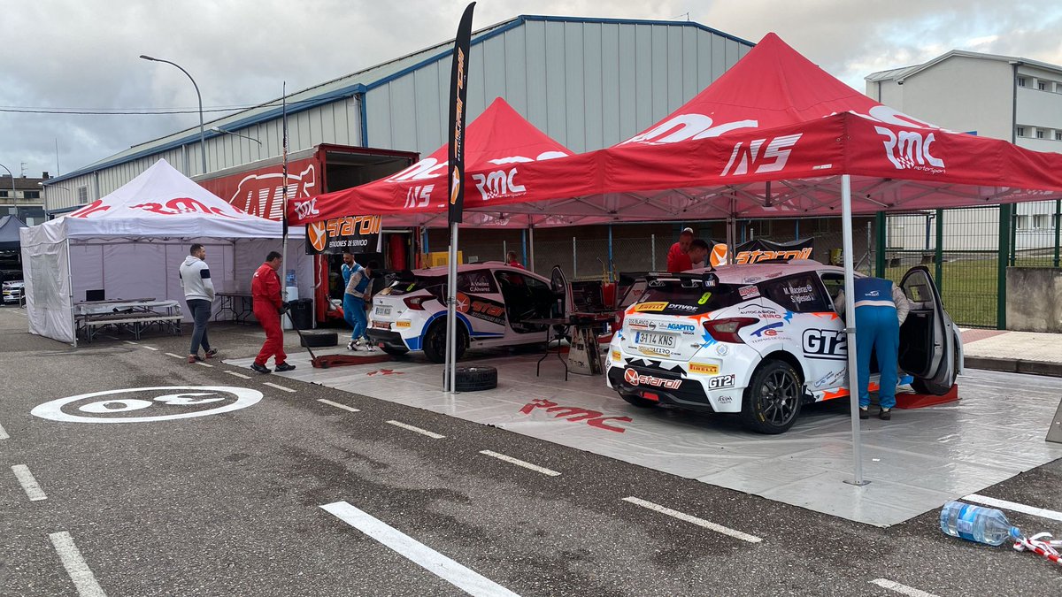Buenos días desde Galicia.
Todo listo en #RMCMotorsport para disfrutar de una jornada de competición con los #N5RMC