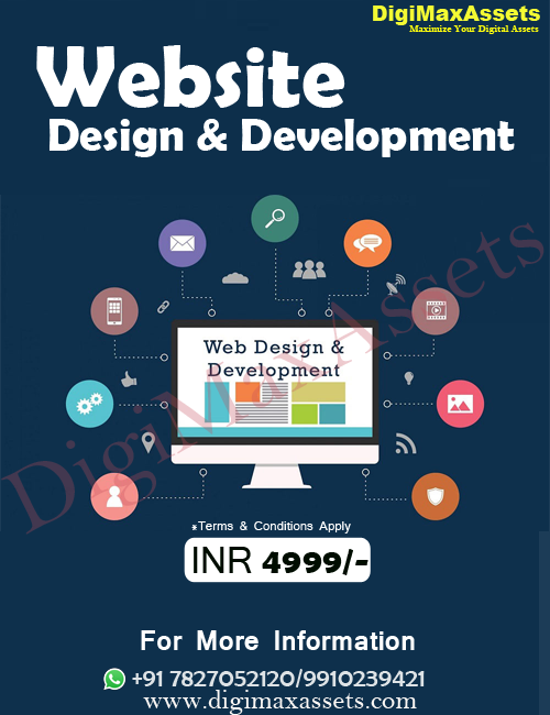 DigiMaxAssets's tweet photo. DigiMaxAssets offers website design and development services at an incredibly affordable price of only ₹4999/- Only.
#DigiMaxAssets
#webdesign #website #design #graphicdesign #webdevelopment #marketing #webdesigner #digitalmarketing #seo #branding #websitedesign #webdeveloper https://t.co/KQJonO1IiZ