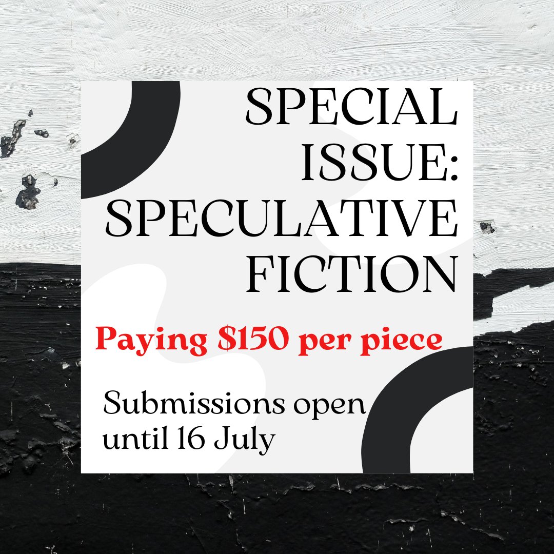 🎉 We're honoured and excited to have received funding from Creative New Zealand for our next two special issues of Headland. Our Speculative Fiction issue is currently open to submissions and due to this funding, we will be able to pay NZ$150 for each piece we accept.