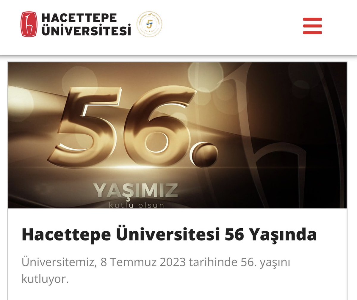 Glad! #hacettepeliyiz #8temmuz1967