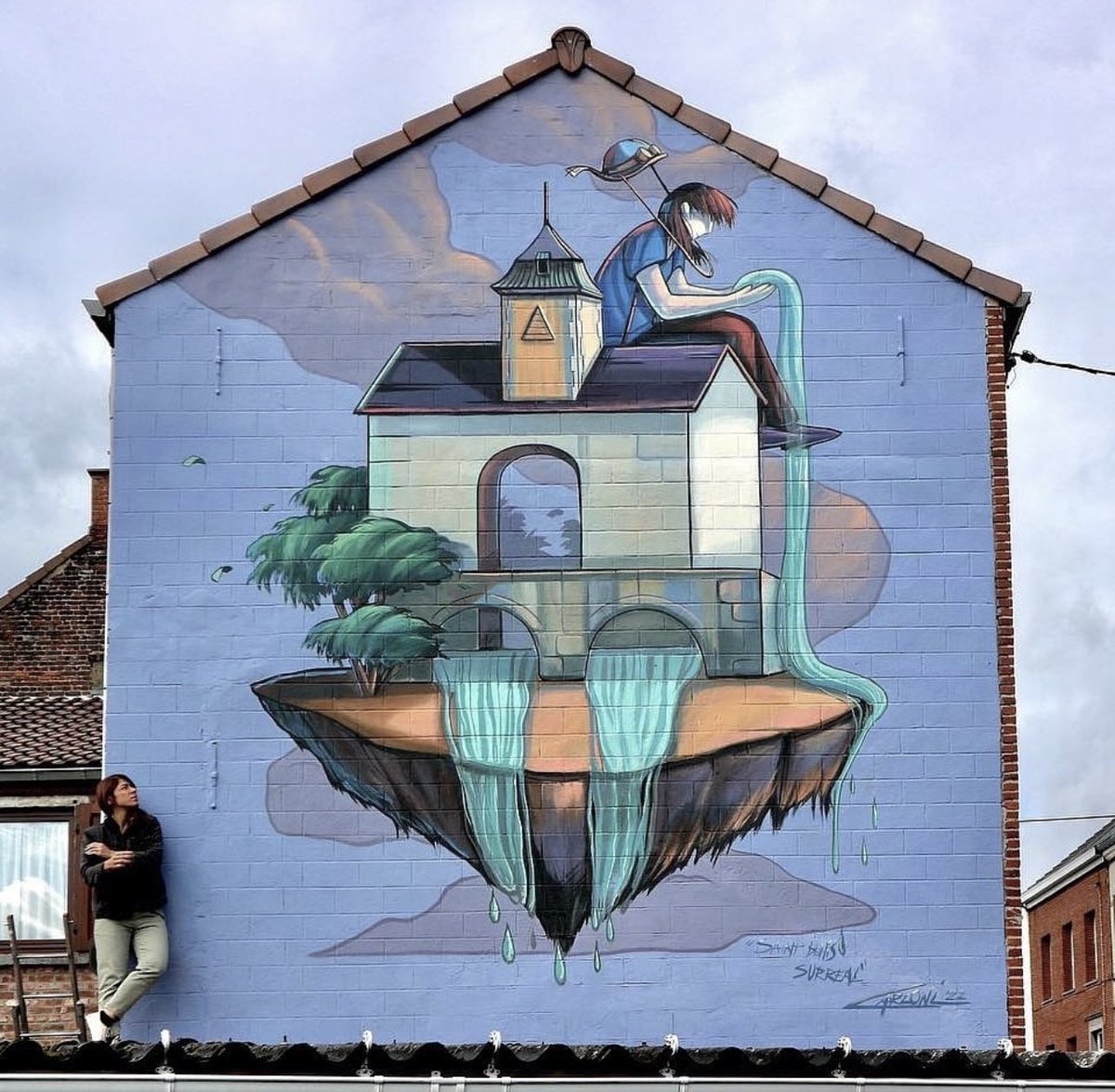 StreetArt-of-the-Day

Saint Denis Surreal' by Italian Alessandra Carloni in Mons, Belgium (2022) TY #lamolinastreetart