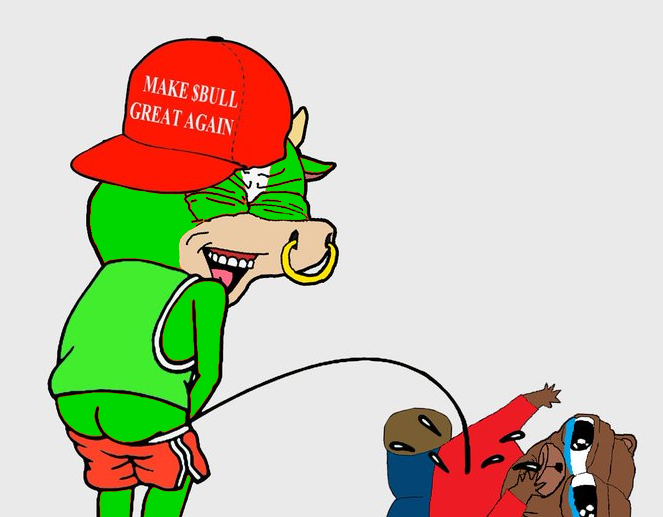 bull_bull20's tweet photo. Make $BULL2 Great Again! https://t.co/L5PjjOEopR