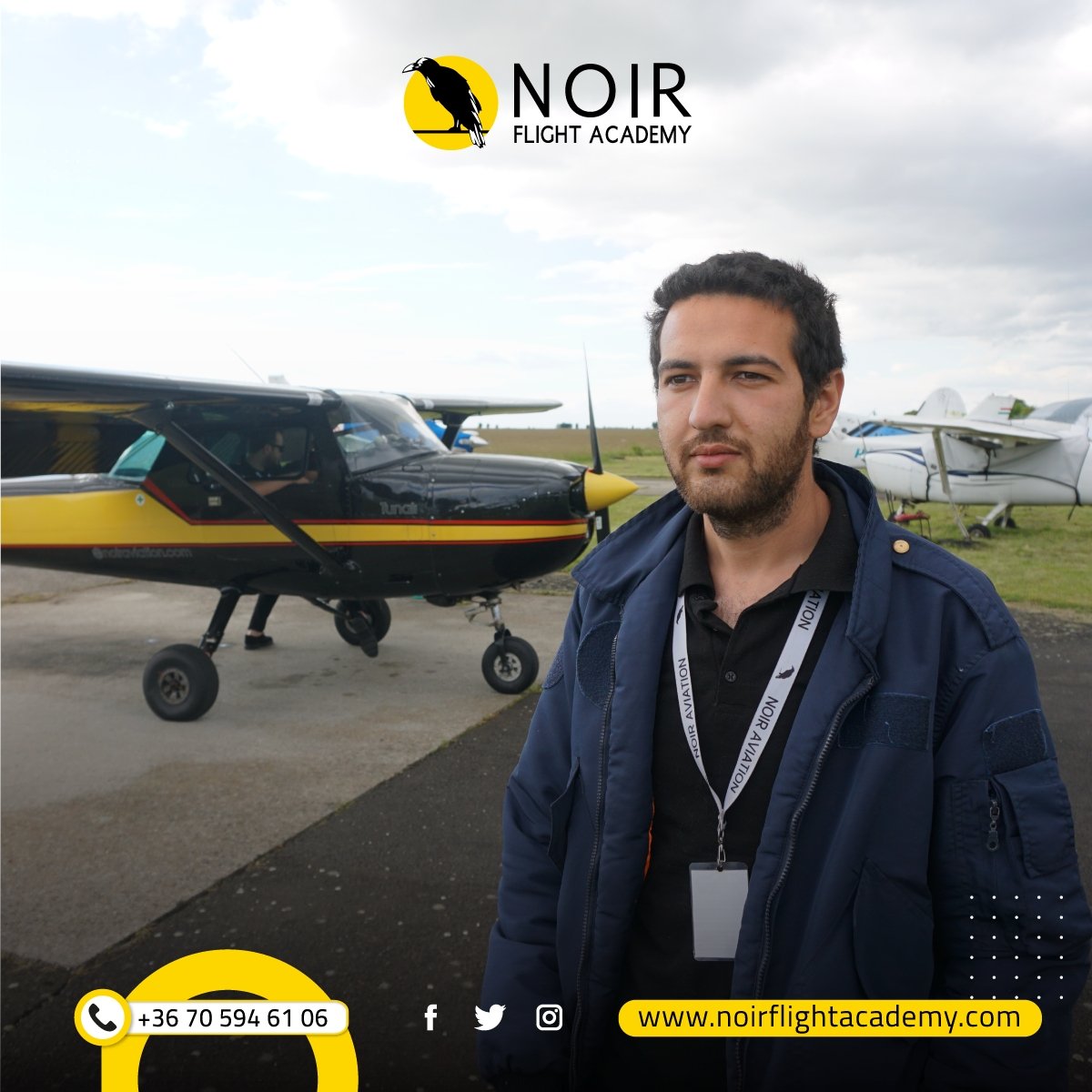 NoirFlightAcad's tweet photo. Take control of your future and pursue your passion for aviation at Noir Flight Academy. Explore our courses and start your adventure today!

🌐 https://t.co/AAXG7jJg8J

#aviation #threads #noirflightacademy #cessna #aircraft #airplane #travel https://t.co/7iSRybu1Pz