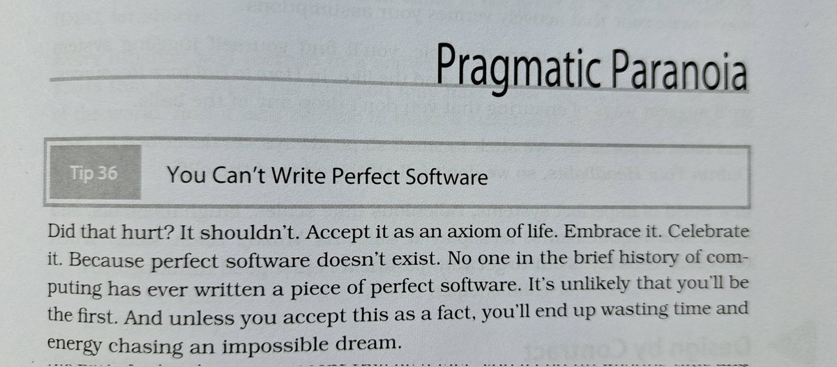 ProgFromSouth's tweet image. A little bit of motivation for my fellow developers. I highly recommend you to read #PragmaticProgrammer #SoftwareDeveloper