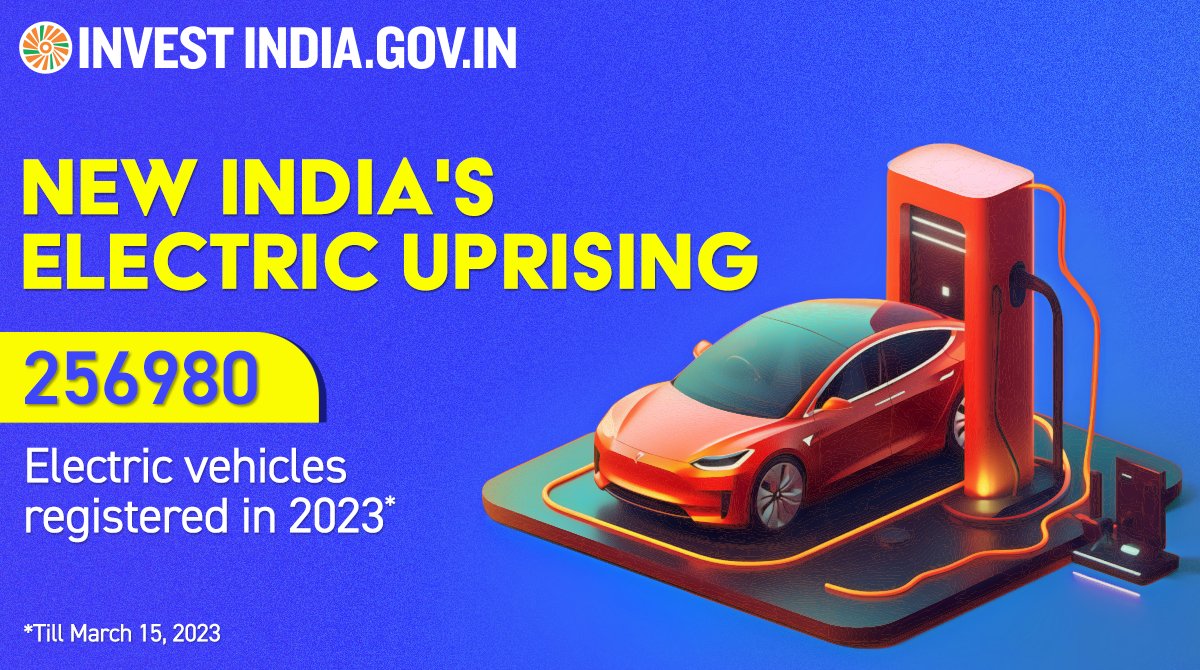 investindia's tweet image. Government of India targets 30% electric vehicles by 2030 - a charged up opportunity for global automakers!

Know more: bit.ly/II-Automobile

#InvestInIndia #InvestIndia #AutomobileSector #ElectricVehicles @DrMNPandeyMP @makeinindia @OfficeOfRKSingh @mnreindia
