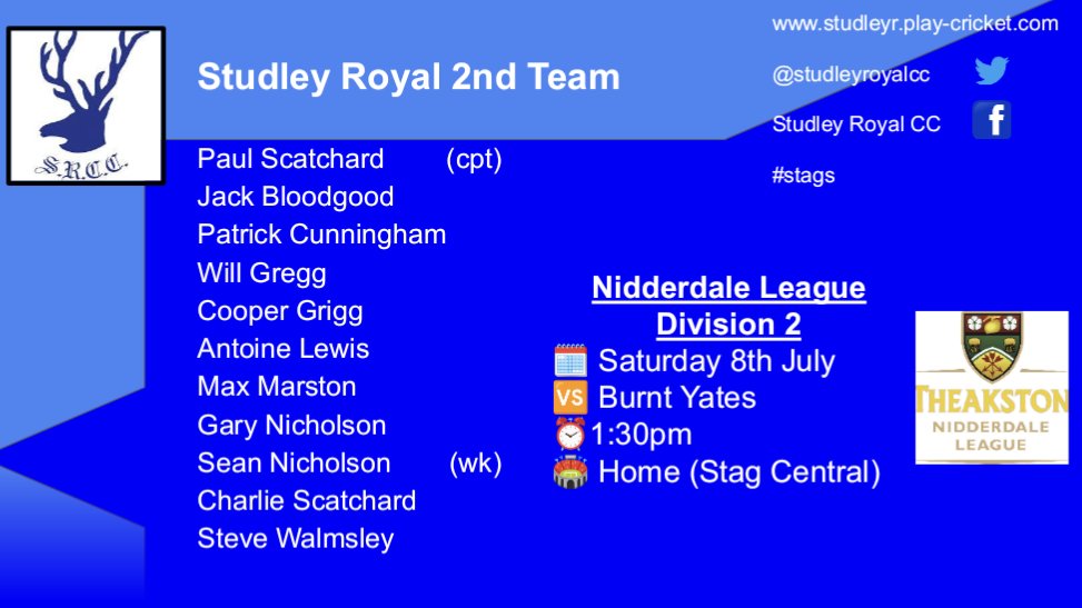Studley Royal CC tweet media
